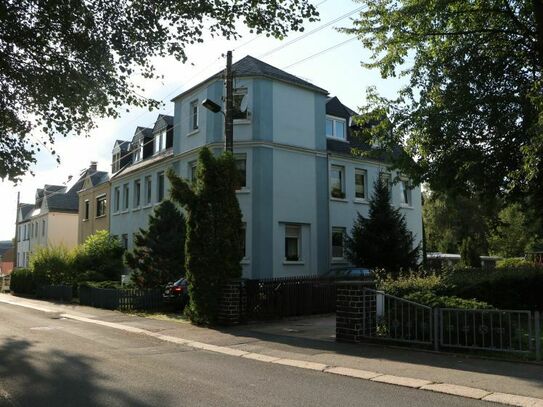 Teilsanierte 3-Raum-Wohnung in Rodewisch mit Tageslichtbad und Gartennutzung