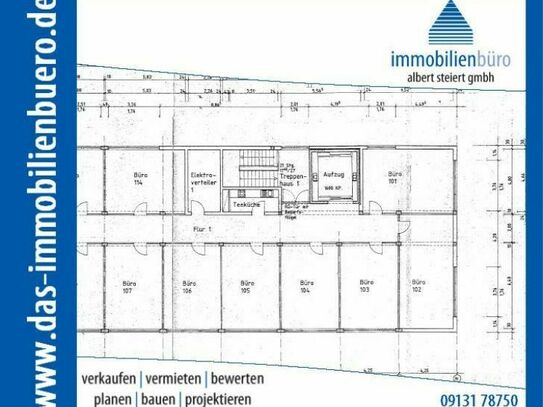 Große Büroflächen in ER-Tennenlohe