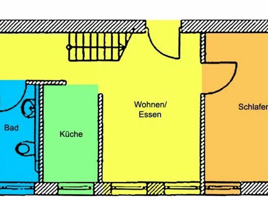 Hübsche DG-Maisonettewohnung in zentraler Lage!