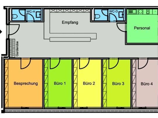 Erstbezug im neuen Versorgungszentrum! TOP-Bürofläche - hochwertig und modern!