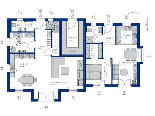 Mehrgenerationenhaus inkl. Baugrundstück sucht neue Großfamilie - ruhige Lage