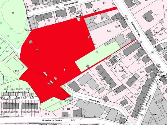 GROSSES BAUGRUNDSTÜCK
IN ZENTRALER LAGE VON REMSCHEID-HASTEN