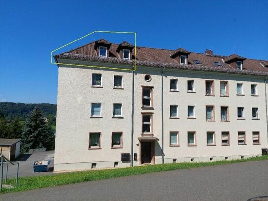 !! Eigentums-Wohnung in Elsterberg Dachgeschoss 1 Zimmer Küche Bad mit Balkon! mit eigenem Garten! - vermietet - Kapita…