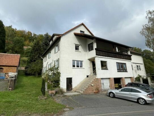 Raubach: Einfamilienhaus mit Scheune und großem Grundstück in Oberzent/OT zu verkaufen