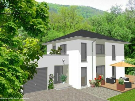 Ihr neues Stadthaus mit Garagenanbau und Dachterrasse in Gersdorf