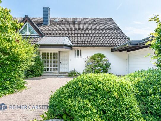 Ein-/ Zweifamilienhaus mit Vollkeller und idyllischem Garten in gefragter Wohnlage in Fockbek