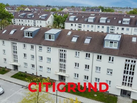 Untermenzing - Helle 3-Zimmer-Wohnung mit sonnigem Südbalkon und ca. 50 m² großem Garten