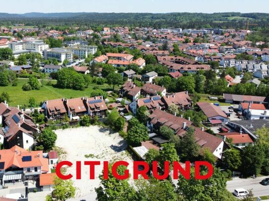 Wolfratshausen - Ca. 210 m² großes Grundstück für Bebauung mit einem Reihenhaus