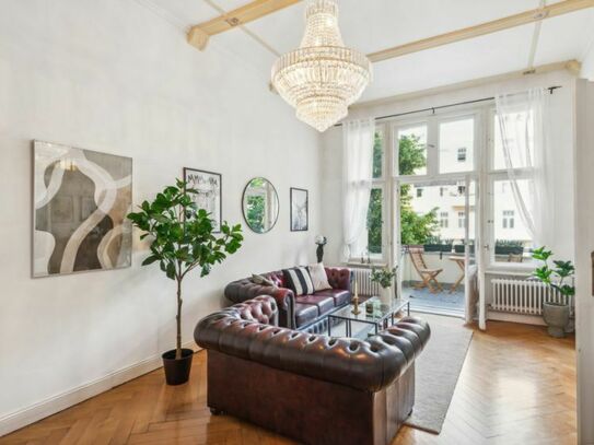 Ideal für Familien! Bezugsfreie 5-Zi-Wohnung mit Balkon im Herzen von Charlottenburg