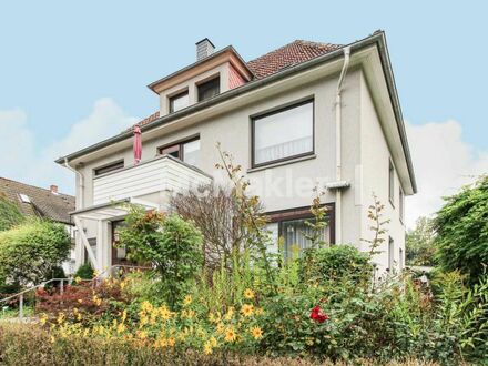 Ideal für Paare: Große Altbauwohnung mit Garten und Balkon - ruhig gelegen nahe Bückeburg in Ahnsen