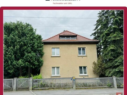 Sanierungsbedürftiges Einfamilienhaus in Dresden- Kaitz
