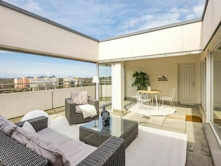 Besondere Dachterrassenwohnung mit Weitblick für die ganze Familie