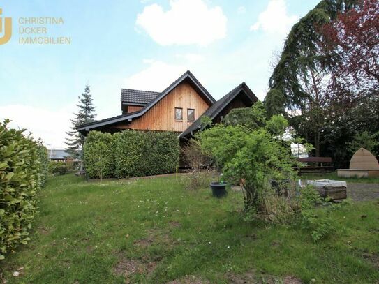 Kanadisches Holzblockhaus - Arbeiten und Wohnen unter einem Dach - in Rodgau Nieder-Roden