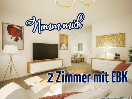 perfekte Aufteilung auf 57 m² und 2 Zimmer mit EBK - Hier ist man zuhause!