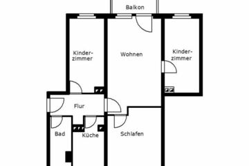 4-Zimmer Mietwohnung in Weischlitz (08538) 69m²