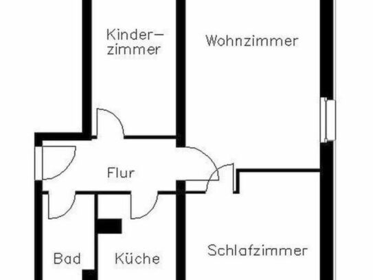 2-Zimmer Mietwohnung in Weischlitz (08538) 42m²