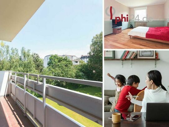 PHI AACHEN - Gepflegte 3-Zimmer-Wohnetage mit Sonnenbalkon im begehrten Aachen-Hanbruch!