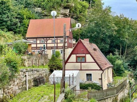Großes Einfamilienhaus in der Sächsischen Schweiz