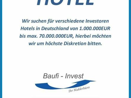 Für Investoren Hotel gesucht