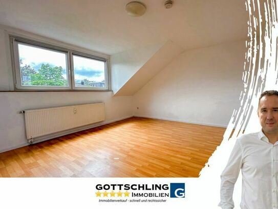 hochwertig sanierte 3 Zimmer Dachgeschoss Wohnung in guter Lage von Düsseldorf Eller