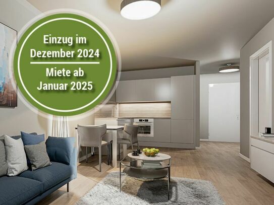 Service-Wohnung | 2 Zimmer | Einbauküche | überdachte Terrasse | 24h-Notruf | Tagespflege im Haus