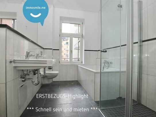 4-Raum Wohnung • ERSTBEZUG • Balkon • Tageslichtbad • Fußbodenheizung • Sonnenberg • jetzt anrufen