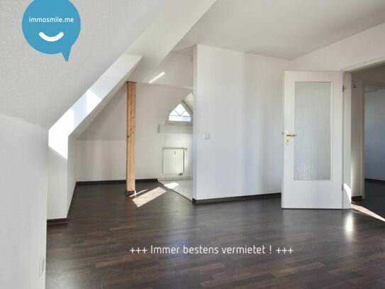 ANLAGE • Attraktive 2-Zimmer im Dachgeschoss • Hartmannsdorf • Küche • Bad mit Wanne • TOP Lage