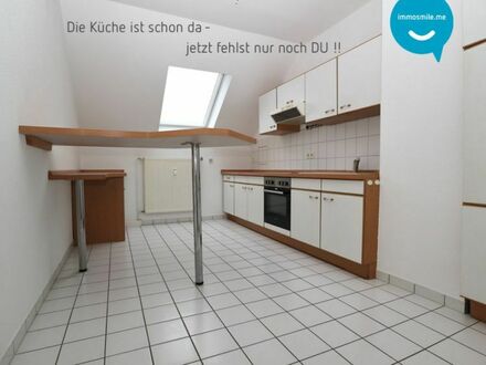 Kaßberg • Einbauküche • zur Miete • 2-Raum Wohnung • Dachgeschoss • jetzt anrufen