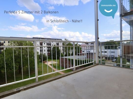 5-Raum Wohnung • Schloßchemnitz • 2 Balkone • modern Wohnen • für die Familie • Tageslichtbad