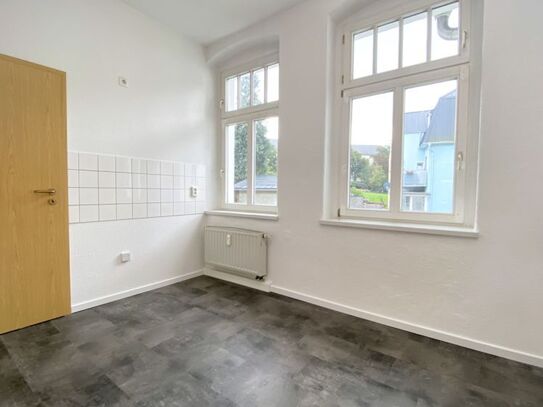 Modernisierte 1-Raum-Wohnung mit Gemeinschaftsgarten