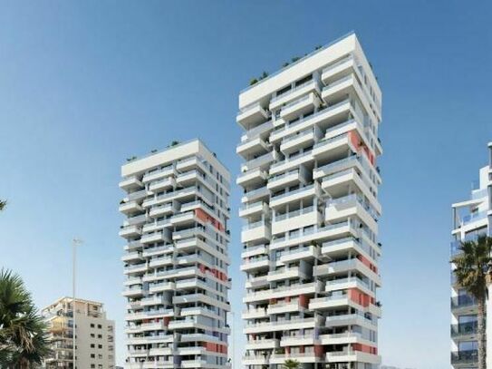 CALPE - Neubau Appartement mit 2 Schlafzimmern - Blick auf das Meeer und die Salinen