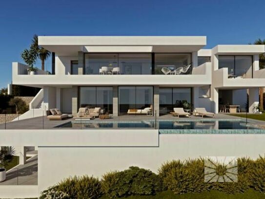 Villa Marina - moderne Luxusvilla im Verkauf in der Wohnanlage Jazmines in Cumbre del Sol