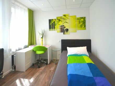 Voll ausgestattetes, schönes 1-Zimmer-Apartment zentral in Niederrad