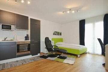 1-Zimmer-Apartment, möbliert, bequem & voll ausgestattet, zentrale Lage Mörfelden