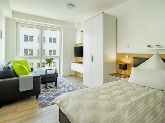 Neues, komfortables 1-Zimmer-Apartment, praktisch möbliert & voll ausgestattet - Bad Nauheim