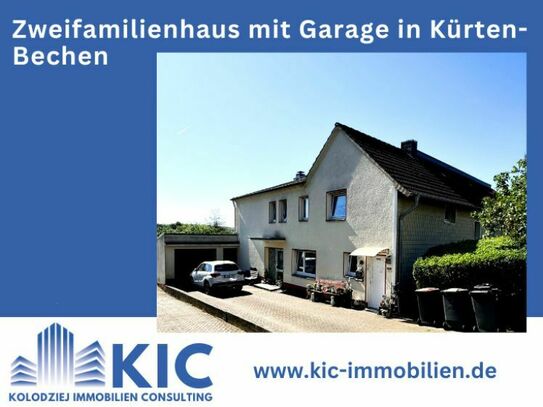 Zweifamilienhaus mit Garage in Kürten-Bechen