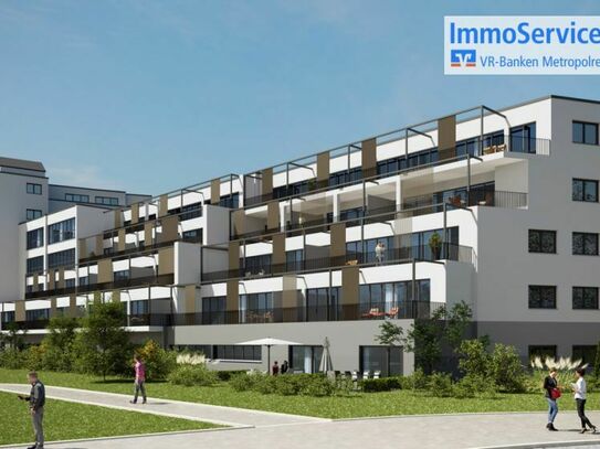 Neubau: Großzügige 3-Zimmer-ETW mit großem Balkon!