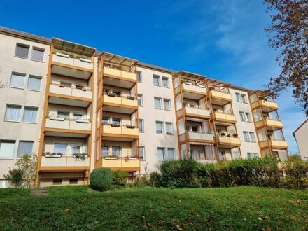 Wunderschöne 2-Raumwohnung mit Balkon und Blick ins Grüne