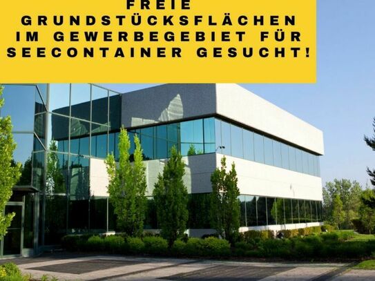 Containergrundstück I Industrieflächen I Freiflächen I