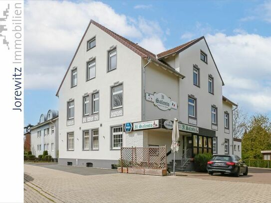 Bi-West - Nähe Endstation Babenhausen: Mehrfamilienhaus mit 4 Wohnungen und Gewerbefläche