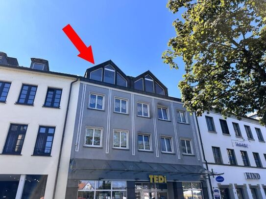 Renovierungsbedürftige Wohnung in Top-Lage am Marktplatz von Xanten (inkl. 360-Grad-Tour)!