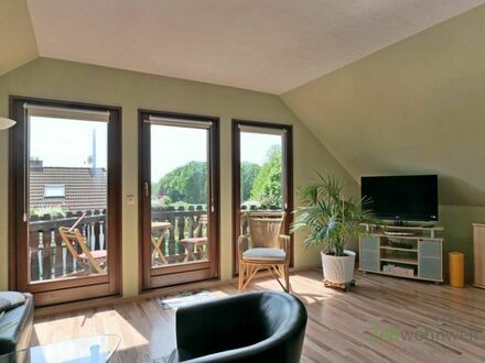 (EF0933_M) Zwickau: Glauchau, hübsche möblierte 2-Zimmer Wohnung mit sonnigem Balkon, WLAN inklusive