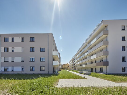 moderne 2-zimmerwohnung mit balkon