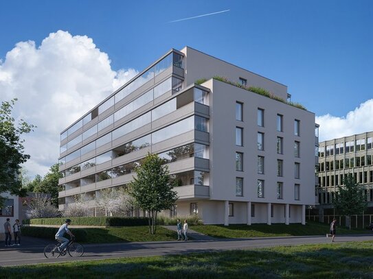 erstbezug - moderne und helle 3-zimmerwohnung mit loggia