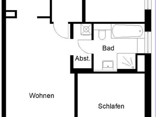 3 Zimmer Etagenwohnung