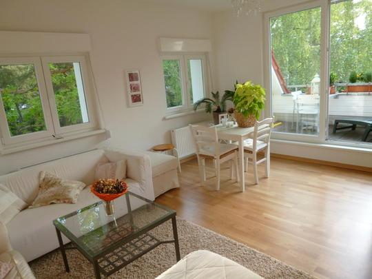 Angesagte Single-Wohnung mit Fernblick