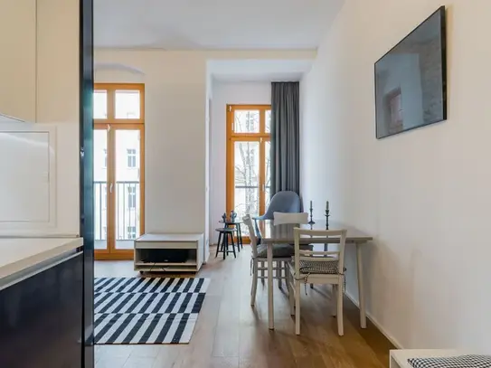 Modern studio apartment with balcony central in Friedrichshain (Berlin), Berlin - Amsterdam Apartments for Rent