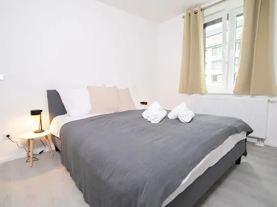 Bright Apartment | Central | 60 QM | Küche, Dusseldorf - Amsterdam Apartments for Rent