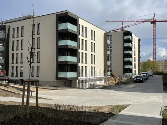 Noch zu errichtende 2-Zimmer-Wohnung mit Nord- Westbalkon und offener Küche in Rostock-Lichtenhagen