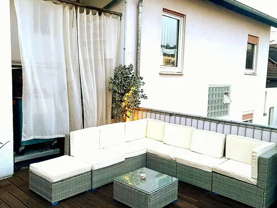 Nice,lovely Apartment with terrace incl. cleaning service in Frankfurt am Main, Frankfurt - Amsterdam Apartments for Re…